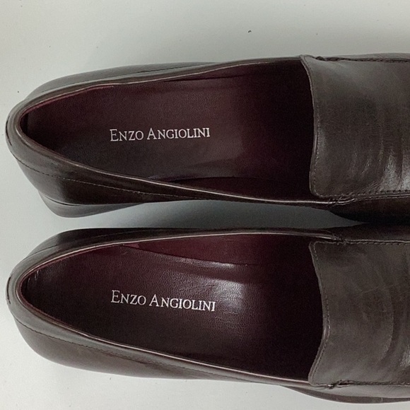 Enzo Angiolili Women’s Size 9M Leather Uppers Flexo Slip On Sole Loafers. - Picture 7 of 10